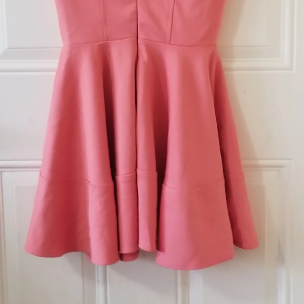 Topshop Coral Mini Dress